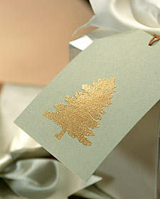 Embossed Gift Tags and Cards