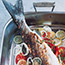 Roasting Fish