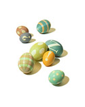 Stenciled Eggs
