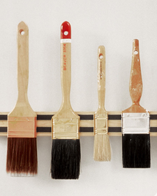 Paintbrush Rack