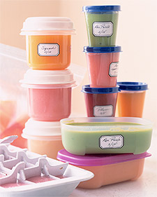 Homemade Baby Food Basics