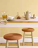 Rope-Seat Stools