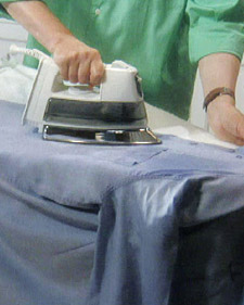 Ironing a Shirt