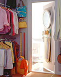Pegboard in the Closet