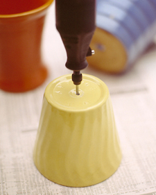 Drilling Drainage Holes