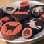 Stenciled Halloween Cakes