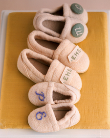 Monogrammed Slippers