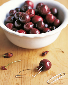 Pitting Cherries