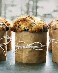 Blueberry-Corn Muffins