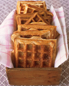 Banana Nut Buttermilk Waffles