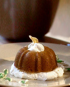 Ginger Pumpkin Pudding Cakes