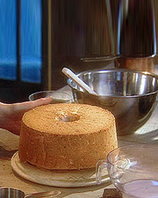 Chocolate Chip Angel Food Cake