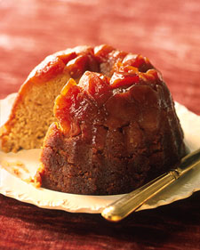 Caramel Apple Steamed Pudding