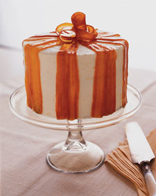 Carrot Ginger Layer Cake with Orange Cream Cheese Frosting