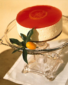 Image of Blood Orange Cheesecake, Martha Stewart