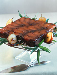 Pear Upside-Down Cake