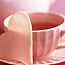 Pink Heart Tuiles