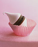 Pink Meringue Drops