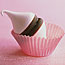 Pink Meringue Drops