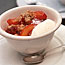 Raspberry-Mango Crumble