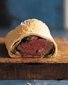 Image of Beef Tenderloin With Herb Salt Crust, Martha Stewart