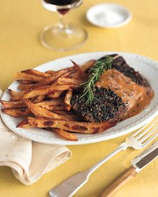 Steak au Poivre