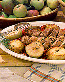 Pork Tenderloin and Apples