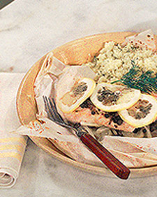 Image of Red Snapper En Papillote, Martha Stewart