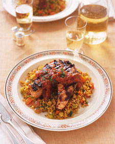 Barbecued Salmon Fillets