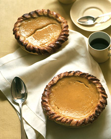 Acorn Squash and Honey Pies