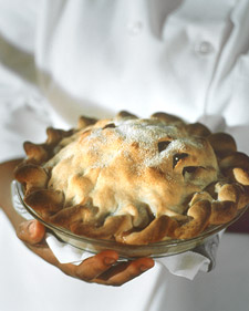 Pear and Dried Cherry Pie