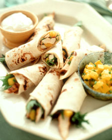 Image of Chicken Burritos, Martha Stewart