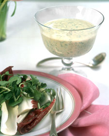 Image of Creamy Lemon Herb Dressing, Martha Stewart