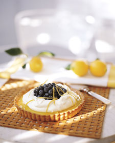 Lemon Blueberry Tart