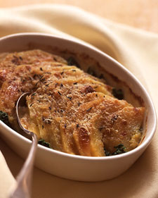 Image of Savory Squash Gratin, Martha Stewart