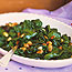 Sauteed Spinach with Raisins and Pine Nuts